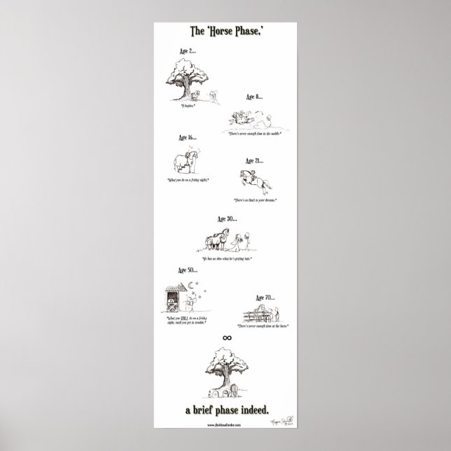 Póster poster de 'La fase del caballo' (Frente)