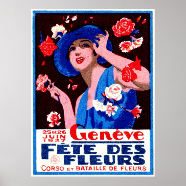 Póster poster de la Feria de Ginebra de 1927 (Frente)