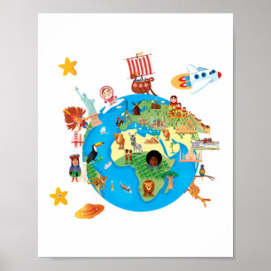 Póster Poster de la fiebre del oro