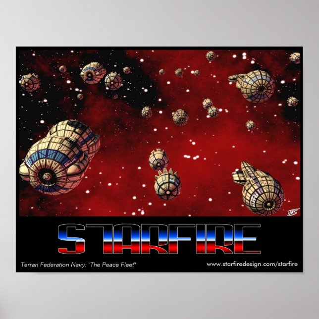 Póster Poster de la Flota de la Paz del TFN (Frente)