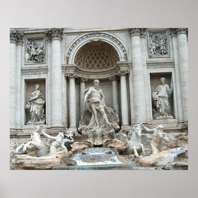Póster Poster de la Fontana de Trevi (Frente)