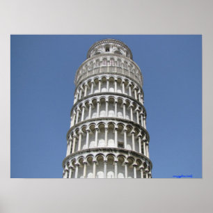 Póster Poster de la fotografía de Pisa, Italia