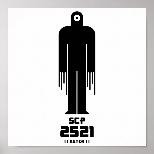 Póster Poster de la Fundación SCP 2521 (Frente)