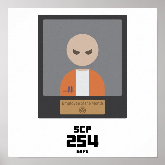 Póster Poster de la Fundación SCP 254 (Frente)