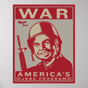 Póster Poster de la guerra