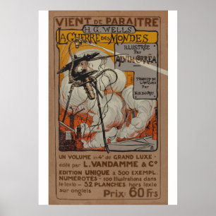 Póster Poster de la Guerra de los Mundos