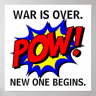 Póster poster de "La guerra terminó"