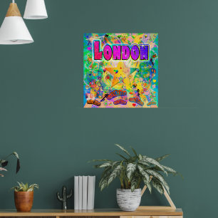 Póster Poster de la Hora de la Epoch de Londres
