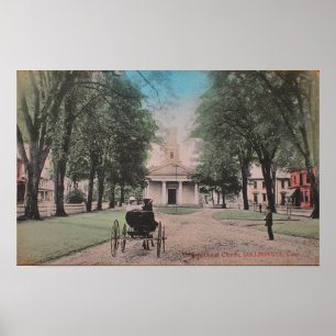 Póster Poster de la Iglesia de Collinsville