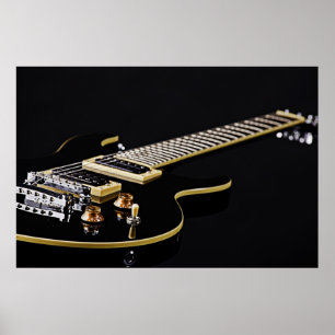 Póster Poster de la imagen de la guitarra