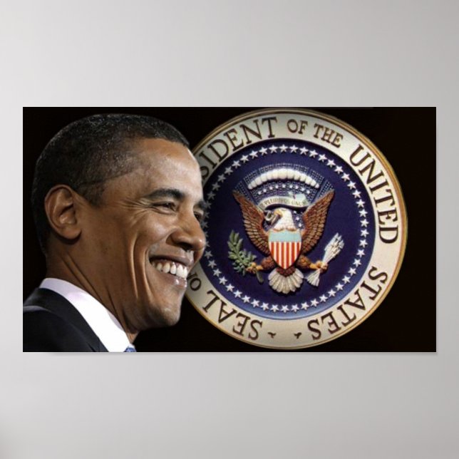 Póster Poster de la Inauguración de Obama (Frente)