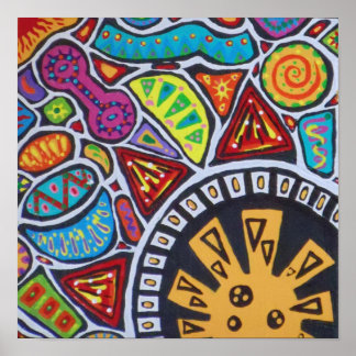 Póster Poster de la Isla Sol