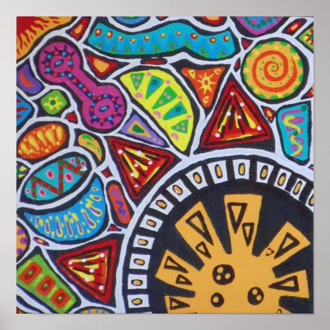 Póster Poster de la Isla Sol (Frente)