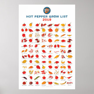 Póster poster de la lista de crecimiento de 7 Pot Club 20