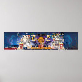 Póster Poster de la locura del palomín