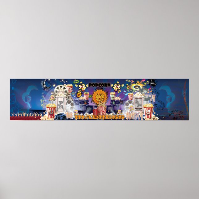 Póster Poster de la locura del palomín (Frente)