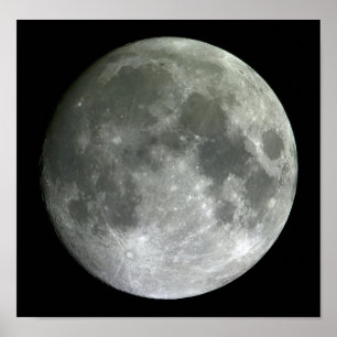 Póster ¡poster de la luna!