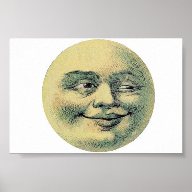 Póster Poster de la luna de papel (Frente)
