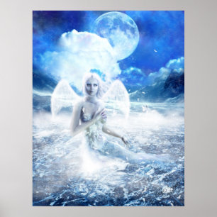 Póster "Poster de la luna del lobo"