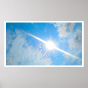 Póster Poster de la luz blanca