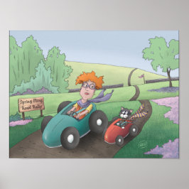 Póster Poster de la manifestación Cat Lady Road