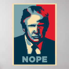 Póster Poster de la manifestación contra Trump - Poster N