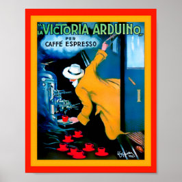 Póster Poster de la máquina de café Expresso Ad 1922 (cop