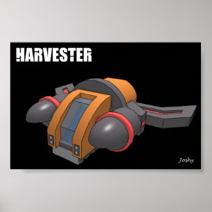 Póster Poster de la máquina segador de la galaxia