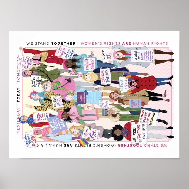 Póster Poster de la Marcha de Mujeres (Frente)