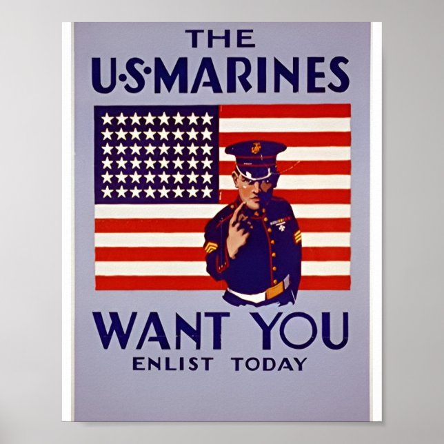 Póster Poster de la Marina de Guerra (Frente)