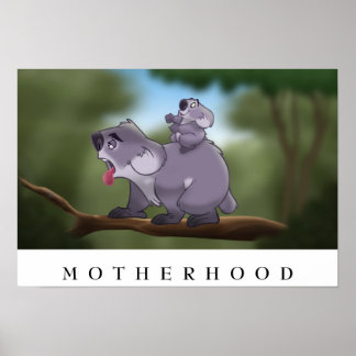 Póster Poster de la "maternidad" de Koala