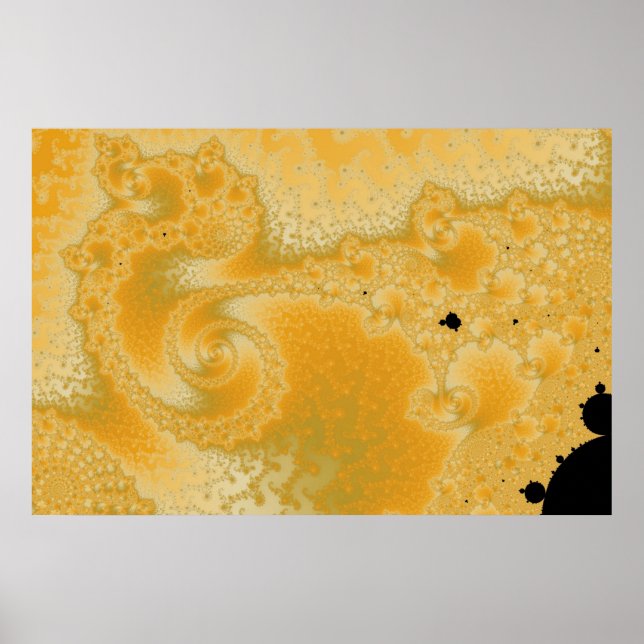 Póster Poster de la mezcla de oro (Frente)