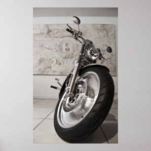 Póster Poster de la motocicleta
