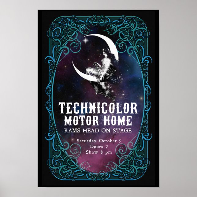 Póster Poster de la mujer de la luna de TMH (Frente)