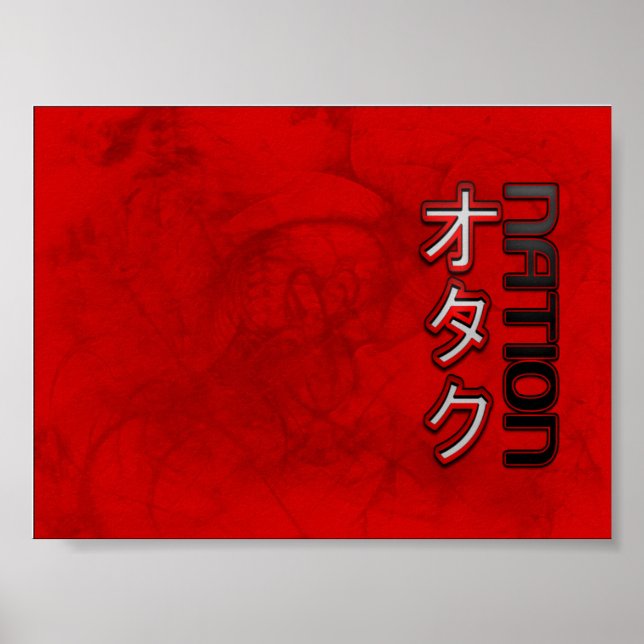 Póster Poster de la Nación Otaku (Frente)