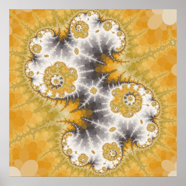 Póster Poster de la nebulosa plateada (Frente)