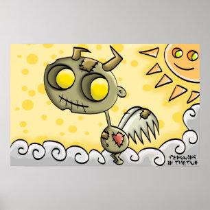 Póster Poster de la nube nueve