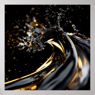 Póster Poster de la Ola Mediana