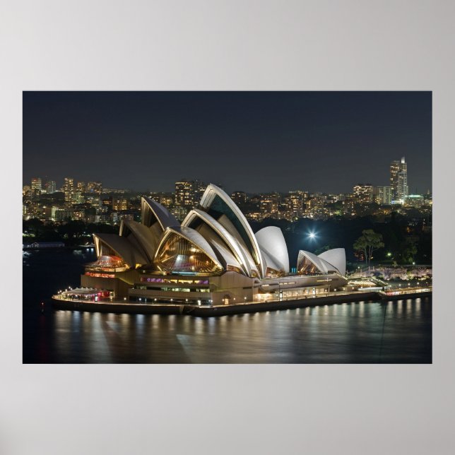 Póster poster de la ópera de sydney 8.99 (Frente)