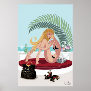 Póster Poster de la palma grande