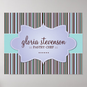 Póster Poster de la panadería