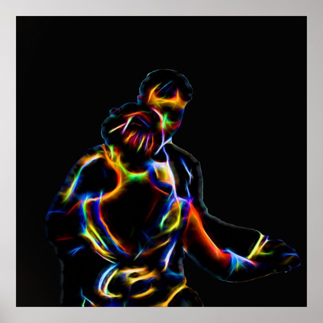 Póster Poster de la pareja amorosa (Frente)