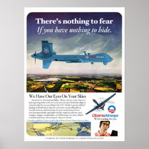 Póster Poster de la parodia del abejón de las vías aéreas