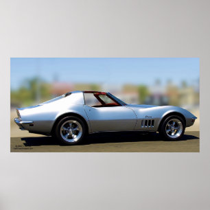 PÓSTER POSTER DE LA PASTINACA DEL CORVETTE