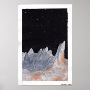 Póster Poster de la perspectiva de la psique