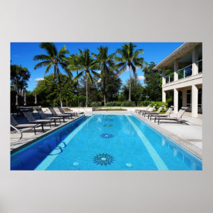Póster Poster De La Piscina