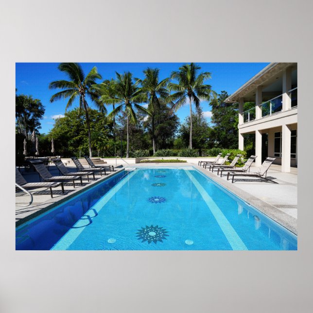 Póster Poster De La Piscina (Frente)