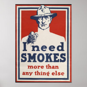 Póster Poster de la Primera Guerra Mundial