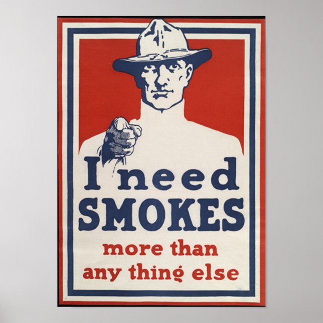 Póster Poster de la Primera Guerra Mundial (Frente)