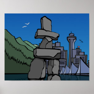 Póster Poster de la Primera Nación de Vancouver, Decoraci